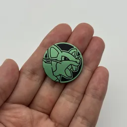 In hand, from Pokémon Coin Fan, full size