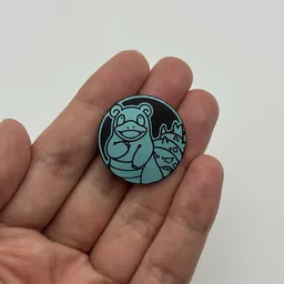 In hand, from Pokémon Coin Fan, full size