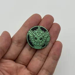 In hand, from Pokémon Coin Fan, full size