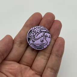 In hand, from Pokémon Coin Fan, full size