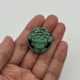 In hand, from Pokémon Coin Fan, full size