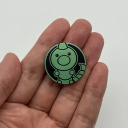 In hand, from Pokémon Coin Fan, full size