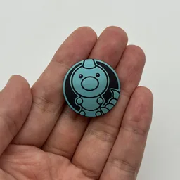 In hand, from Pokémon Coin Fan, full size