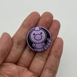 In hand, from Pokémon Coin Fan, full size