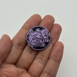 In hand, from Pokémon Coin Fan, full size