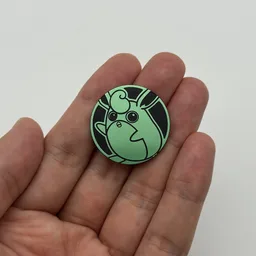 In hand, from Pokémon Coin Fan, full size