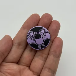 In hand, from Pokémon Coin Fan, full size