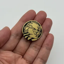 In hand, from Pokémon Coin Fan, full size