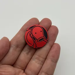 In hand, from Pokémon Coin Fan, full size
