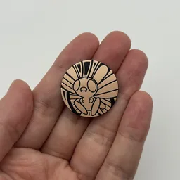 In hand, from Pokémon Coin Fan, full size
