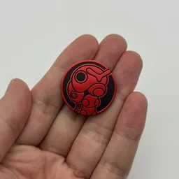 In hand, from Pokémon Coin Fan, full size