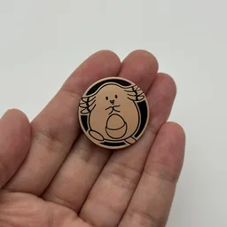 In hand, from Pokémon Coin Fan, full size
