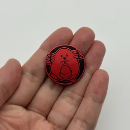 In hand, from Pokémon Coin Fan, full size