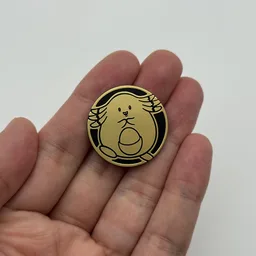 In hand, from Pokémon Coin Fan, full size