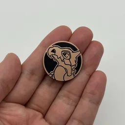 In hand, from Pokémon Coin Fan, full size