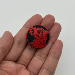 In hand, from Pokémon Coin Fan, full size
