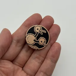 In hand, from Pokémon Coin Fan, full size