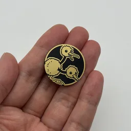 In hand, from Pokémon Coin Fan, full size
