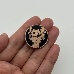 In hand, from Pokémon Coin Fan, full size