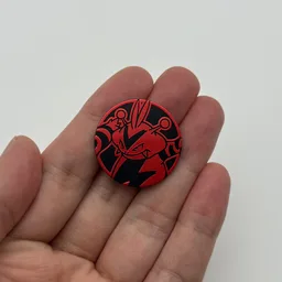 In hand, from Pokémon Coin Fan, full size