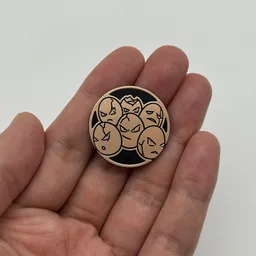 In hand, from Pokémon Coin Fan, full size