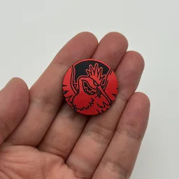 In hand, from Pokémon Coin Fan, full size