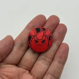 In hand, from Pokémon Coin Fan, full size