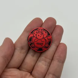 In hand, from Pokémon Coin Fan, full size