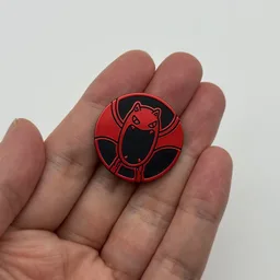 In hand, from Pokémon Coin Fan, full size