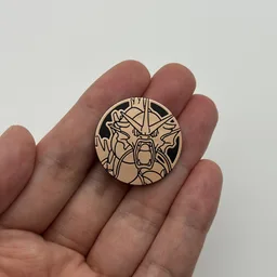 In hand, from Pokémon Coin Fan, full size