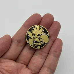In hand, from Pokémon Coin Fan, full size