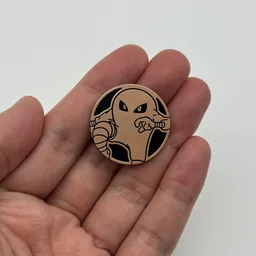 In hand, from Pokémon Coin Fan, full size