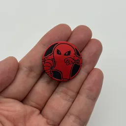 In hand, from Pokémon Coin Fan, full size
