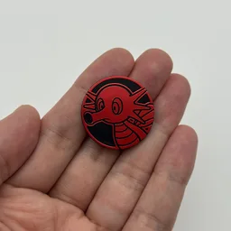 In hand, from Pokémon Coin Fan, full size