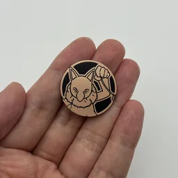 In hand, from Pokémon Coin Fan, full size
