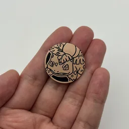 In hand, from Pokémon Coin Fan, full size