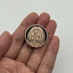 In hand, from Pokémon Coin Fan, full size