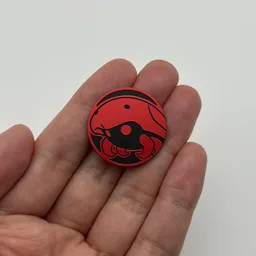 In hand, from Pokémon Coin Fan, full size