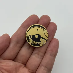 In hand, from Pokémon Coin Fan, full size
