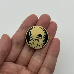 In hand, from Pokémon Coin Fan, full size