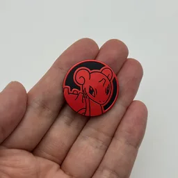 In hand, from Pokémon Coin Fan, full size