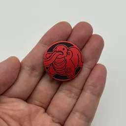 In hand, from Pokémon Coin Fan, full size