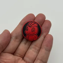 In hand, from Pokémon Coin Fan, full size