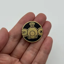 In hand, from Pokémon Coin Fan, full size