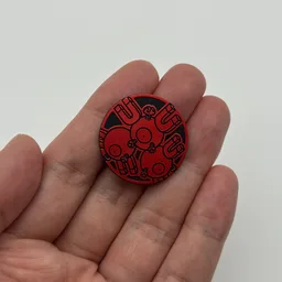 In hand, from Pokémon Coin Fan, full size