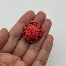 In hand, from Pokémon Coin Fan, full size