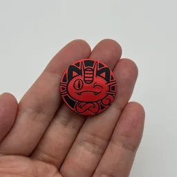 In hand, from Pokémon Coin Fan, full size