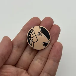 In hand, from Pokémon Coin Fan, full size
