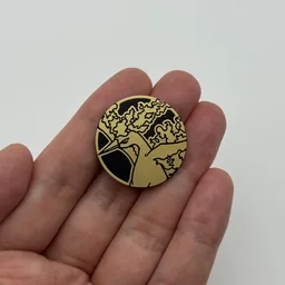 In hand, from Pokémon Coin Fan, full size