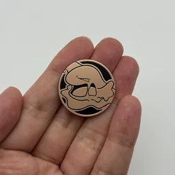 In hand, from Pokémon Coin Fan, full size